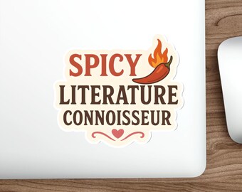 Spicy Literature Sticker: Smut Kindle, wasserfester Vinyl-Aufkleber