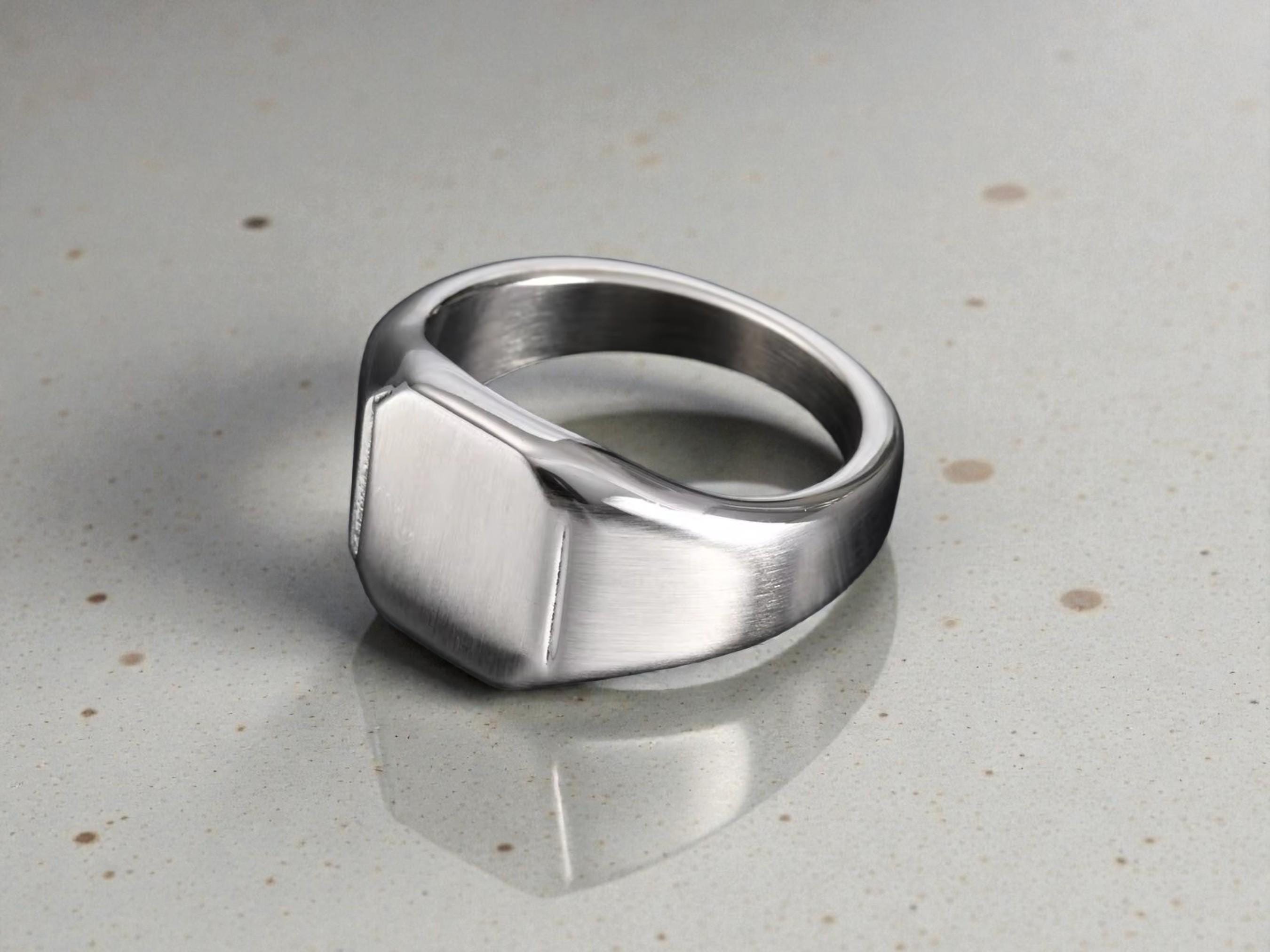 Bague Argent Massif Vagues Ajourées - Taille 53, Occasion, Design Entrelacé