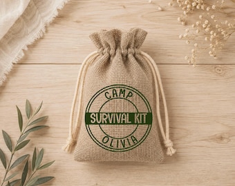Katerherstelkits | Kampeervakantie | Survivalkit | Cadeautjes voor vrijgezellenfeesten en verjaardagen, aanpasbaar