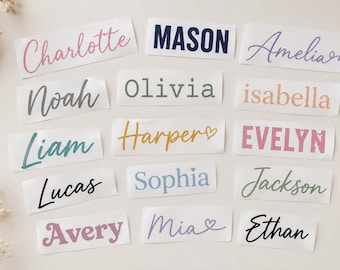 Custom Vinyl Text Decal | Create Your Own Decal | Personalized Decals | Car Decal, Water Bottle Decal | Customized Decal