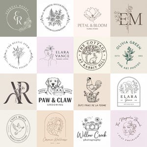 Logo personnalisé dessiné à la main, Création de logo, Création de logo personnalisé pour entreprise, Création de logo professionnel, Création de logo d'entreprise, Logos, Logo de photographie
