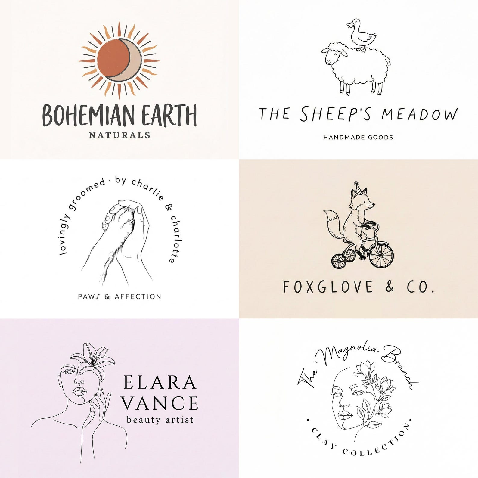 Custom Hand Drawn Logo, Custom Logo Design, Logo Design Custom for ...