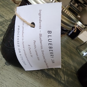 Homemade Blueberry Jam