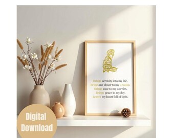 Salah Brings Serenity - Wall Art