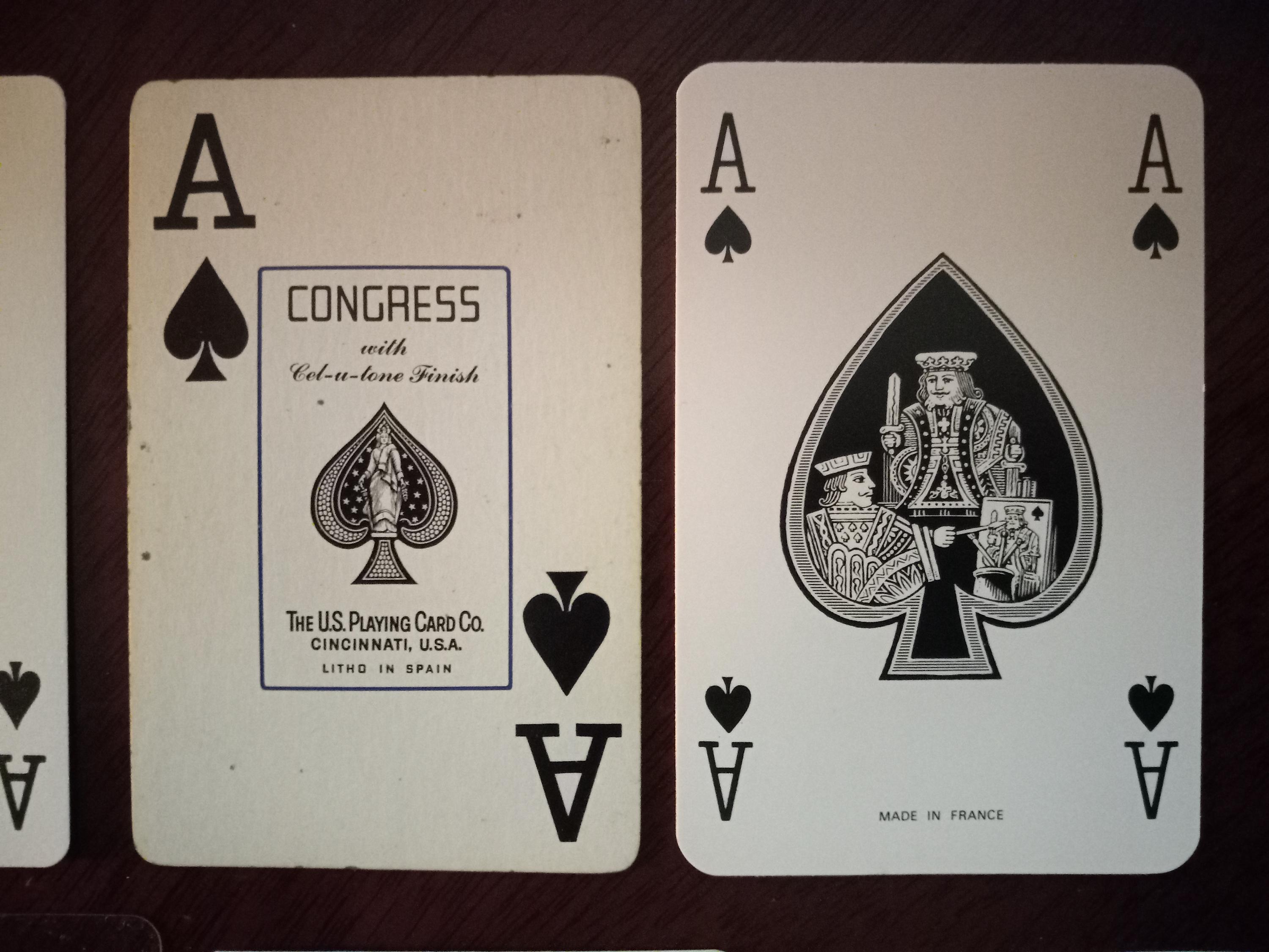 Vintage Ace of Spades Playing Cards | Set of 21 for Collage, Decor