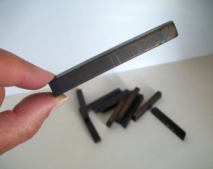 Vintage Piano Keys . Piano Parts . Antique Piano Keys . Wooden Piano