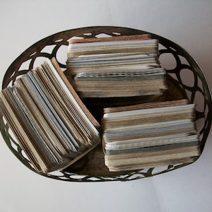 Bundle of 100 vintage & modern mix assorted playing cards | playing cards | art supplies | ATCs | artist trading cards supply