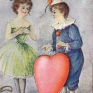 3 carte di San Valentino vintage/carte di giornale di San Valentino digitali/abbellimento del diario spazzatura/carte di giornale digitali/carte di San Valentino stampabili