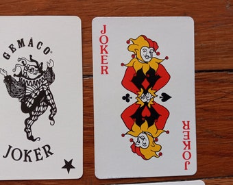 sofortige Sammlung von 21 Vintage JOKER Spielkarten | Spassvogelkarte | vintage Clowns | Spaßvögel | Vintage Spielkarten | Spaßvogel | antiker Joker