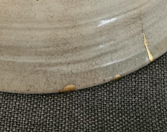 Kintsugi Ceramic Repair Service: Genuine 22k Gold & Lacquer, Natural, Food Safe