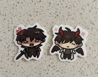 Protagonist guy, reader guy | Sticker