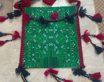 Livres ethniques tissés à la main et porte-monnaie pour téléphone - Sac à bandoulière à motif kilim