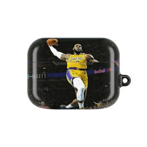 LeBron James AirPod Case: Basketball Fan Polycarbonate Tech Accessory