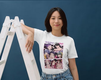 Kpop Demon Hunters T-Shirt, Korean Anime Graphic Tee, Unisex Adult Shirt, Kpop Fan Gift
