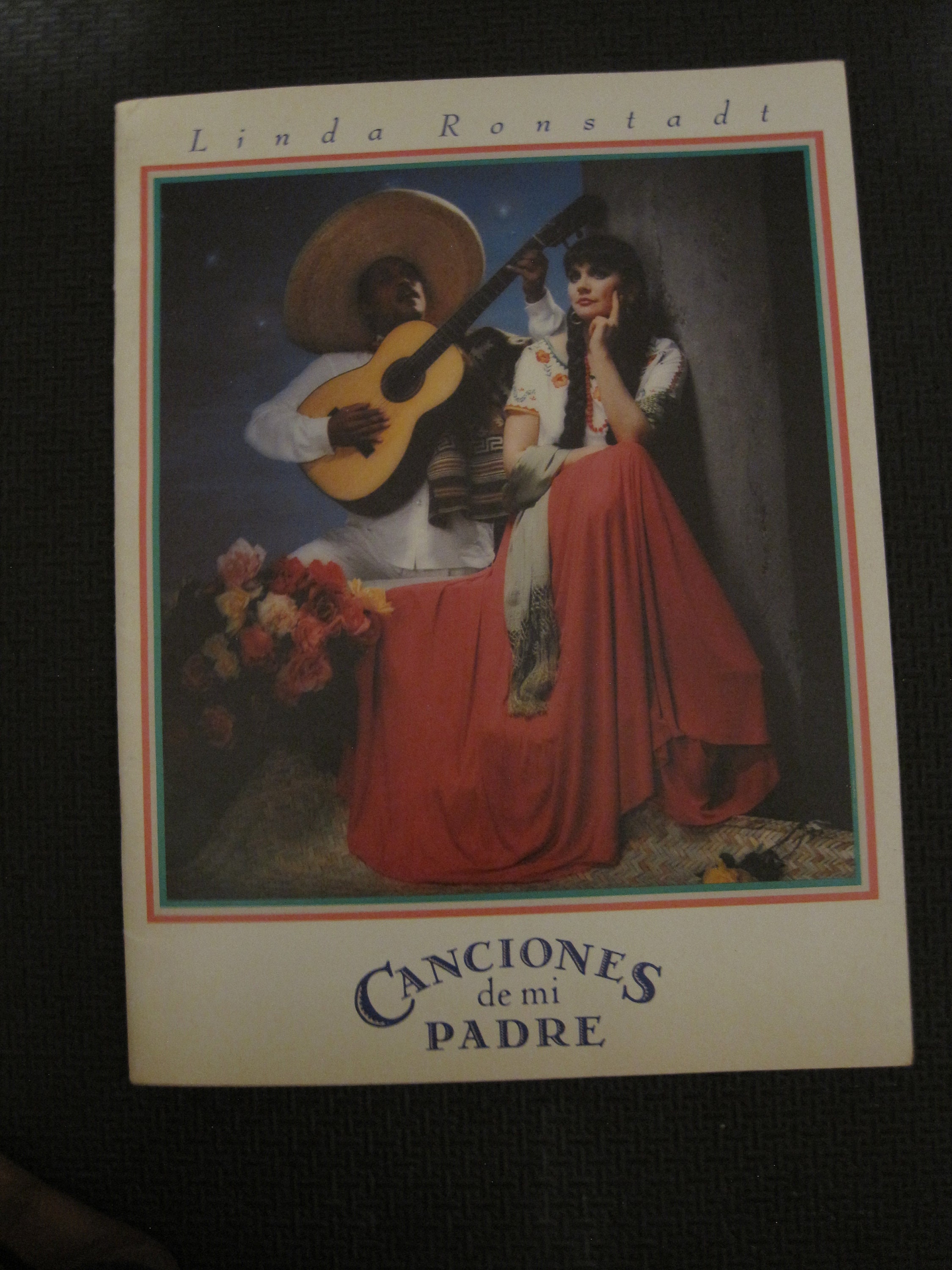 Linda Ronstadt 1988 Canciones De Mi Padre US Tour Concert Program
