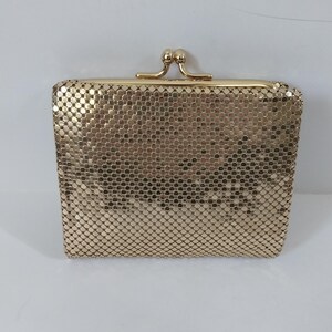 Whiting and Davis Gold Mesh Bag - Etsy