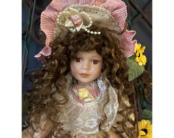 Vintage Natasha Porcelain Doll - 40cm - Etsy