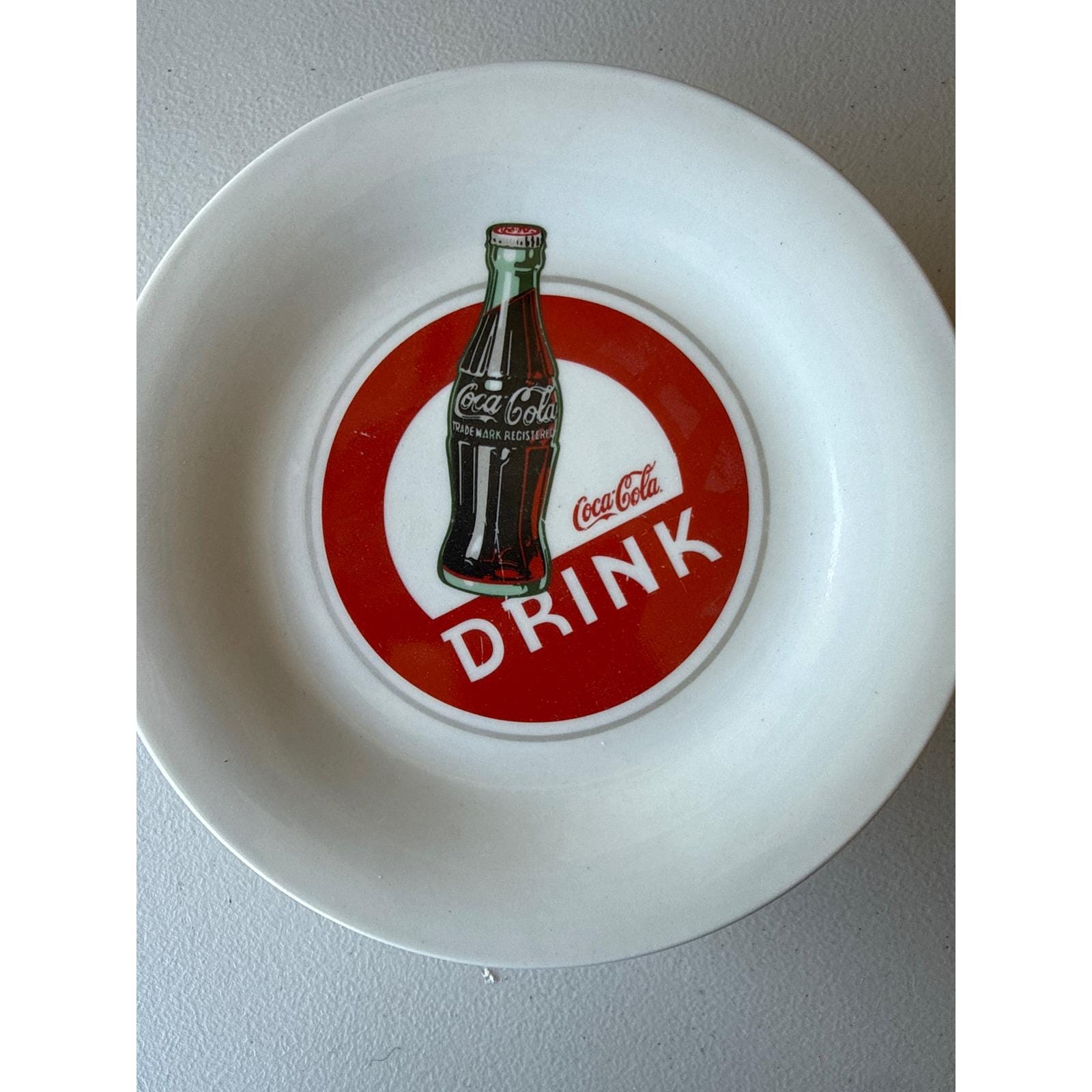 Coca Cola Glass Plate - Etsy