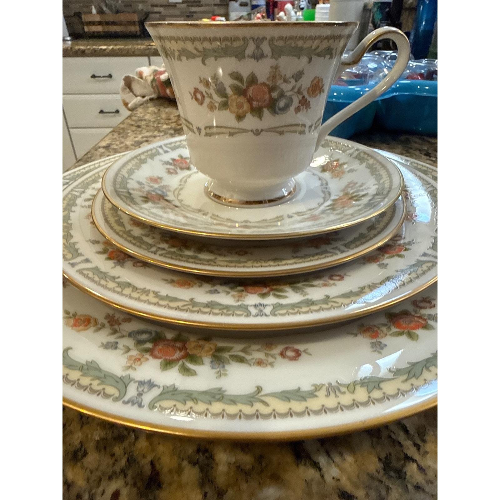 Noritake White Floral China - Etsy