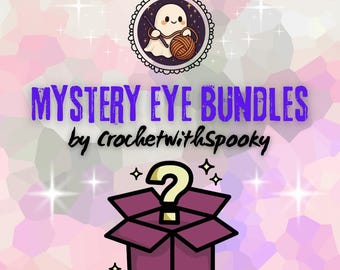 Mystery Safety Eye Bundle | Crochet Amigurumi Craft Supplies (16mm-35mm)