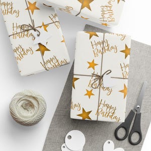 Elegant Gift Wrap Paper, Stylish Wrapping Sheets for Birthdays, Holidays, Parties, Premium Gift Packaging