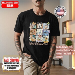 Comfort Colors Walt Disneyworld Retro Shirt, Vintage Disneyworld Tee, Mickey and Friends Vacation T-Shirt, Disney 2026 Trip Outfit image 9