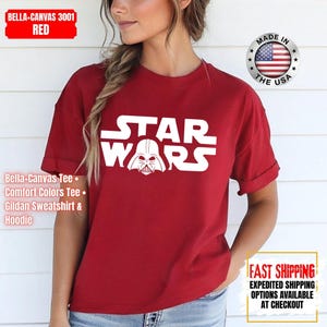 Disney Star Wars Shirt, Mandalorian Sweatshirt, Darth Vader Comfort Colors Shirt, Chewbacca Shirt, Star Jedi Shirt, Luke Skywalker Tee image 11