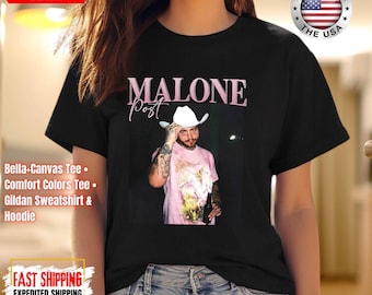Post Malone Jelly Roll Big Ass Stadium 2026 Tour Shirt, Comfort Colors and Bella+Canvas Shirts, Gildan Sweatshirt and Hoodie