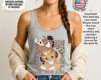 The Lion King Hakuna Matata Tank Top, Disney Family Tank Top, Disney Lion King Tank Top,Disney Animal Kingdom Tank Top,Disney Simba Tank Top