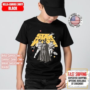Disney Star Wars Shirt, Mandalorian Sweatshirt, Darth Vader Comfort Colors Shirt, Chewbacca Shirt, Star Jedi Shirt, Luke Skywalker Tee image 1