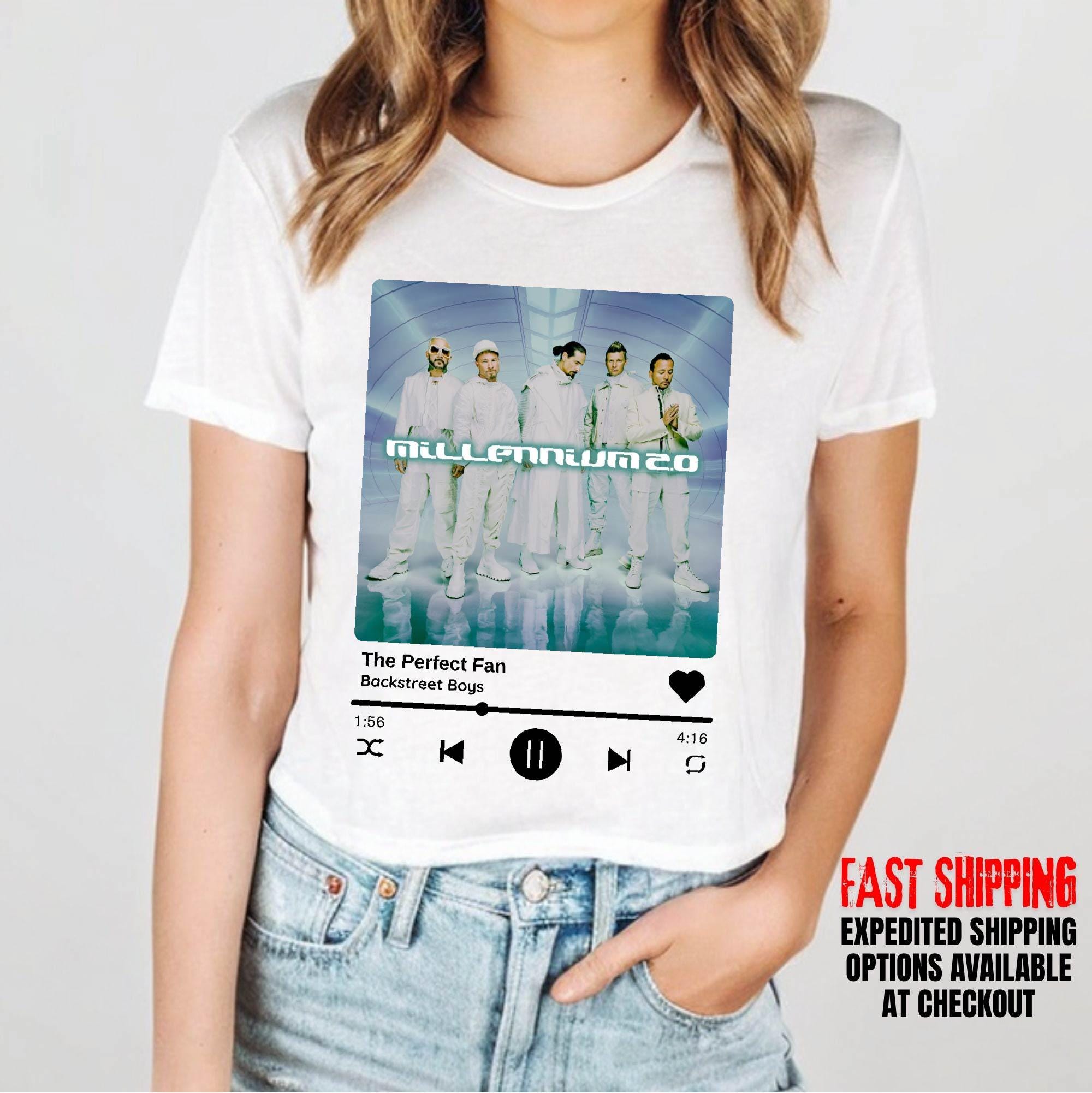 Vintage Backstreet Boys Crop Top, Into the Millennium Las Vegas