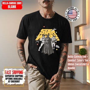 Disney Star Wars Shirt, Mandalorian Sweatshirt, Darth Vader Comfort Colors Shirt, Chewbacca Shirt, Star Jedi Shirt, Luke Skywalker Tee image 12