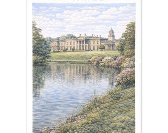 Wynyard Wall Art Print – County Durham Village Travel Poster, A2 A3 A4