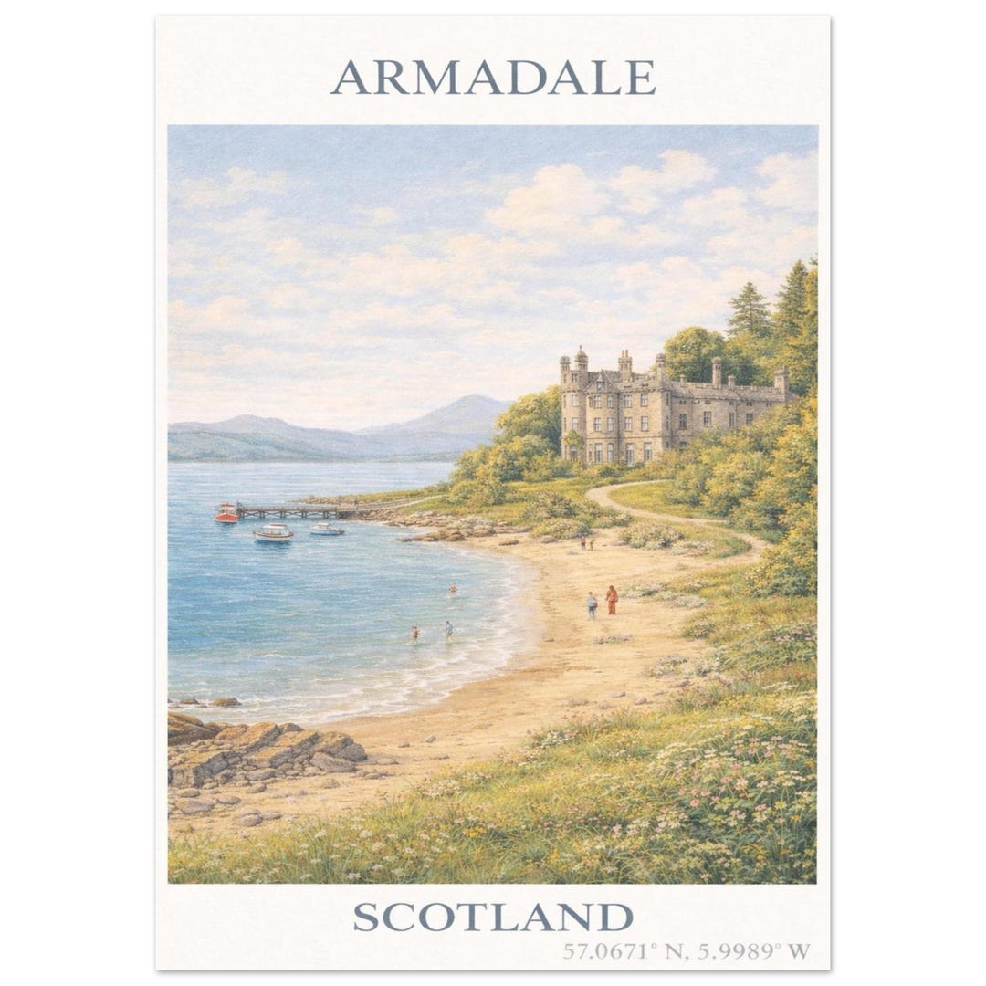 Armadale West Lothian Art Print Scotland Wall Art Etsy armadale-west-lothian-art-print-scotland-wall-art-etsy