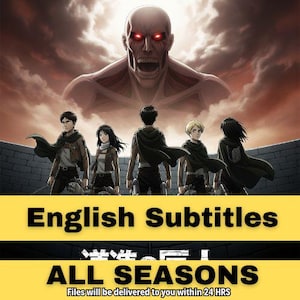 Attack on Titan 2013 - Hoge kwaliteit - Volledige collectie - Digitale download