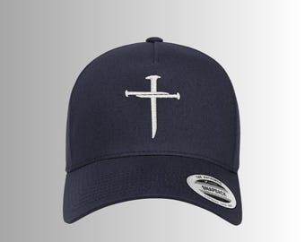 Haftowana czapka chrześcijańska, fragment Pisma Świętego, czapka taty, czapka religijna, prezenty chrześcijańskie dla mężczyzn i kobiet, prezenty religijne, czapki chrześcijańskie z Jezusem