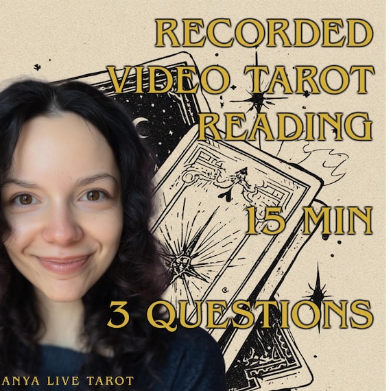 15 Minute Video Tarot Reading: 3 Questions, Honest Guidance