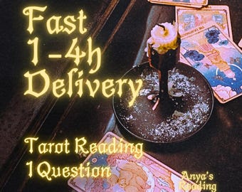 Entrega rápida em 1 a 4 horas. Leitura de Tarot em vídeo de 10 minutos: 1 pergunta, orientação honesta.