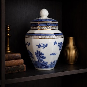 Vaso Royal Doulton Real Old Willow Vintage 1981