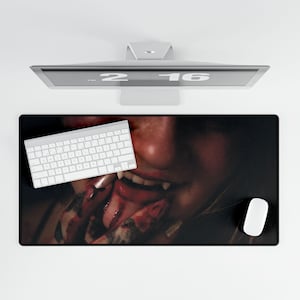 Vampire girl Photography Desk Mat
