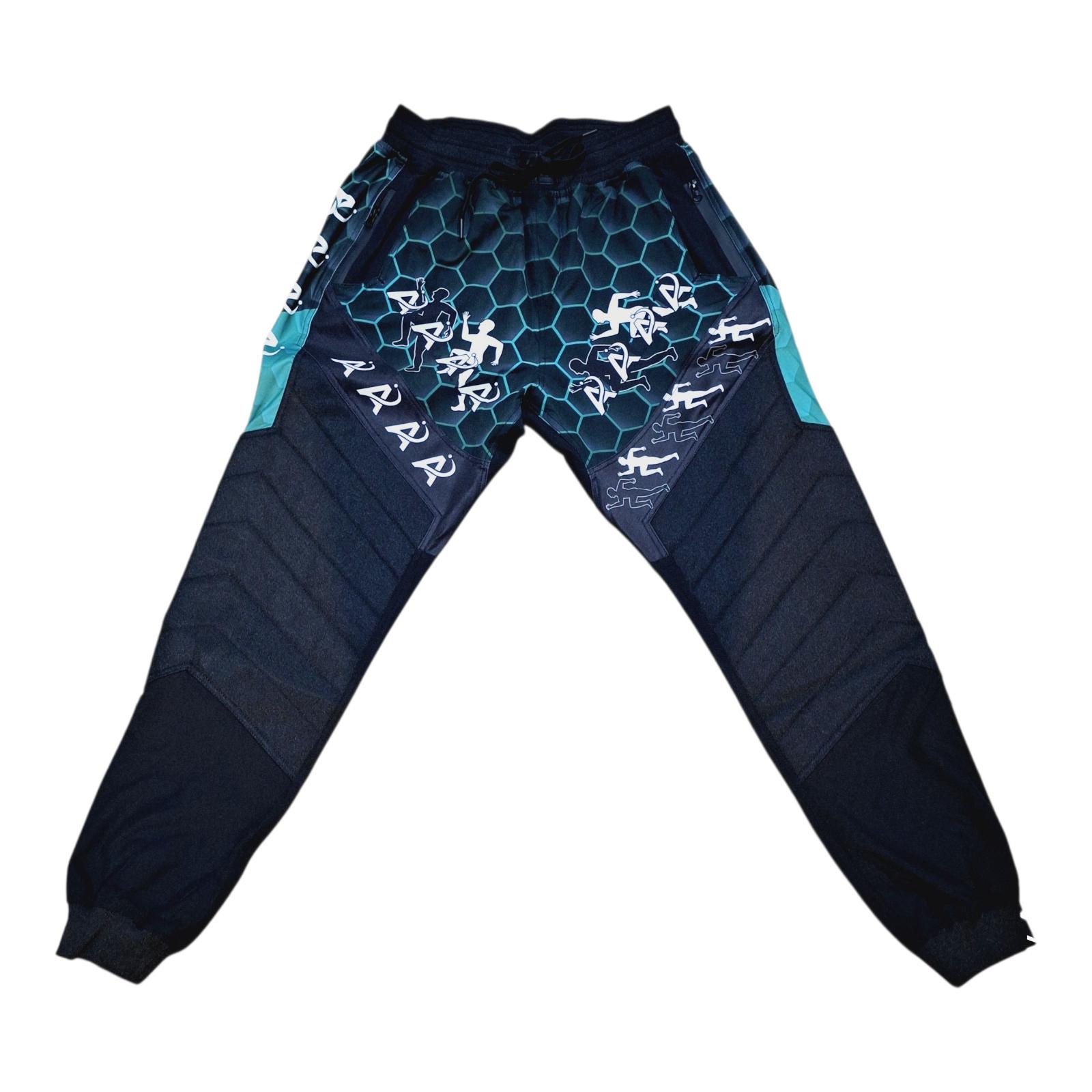 Pantalon Dye Paintball Bleu/noir Homme Small - Occasion Avec Défauts Dos