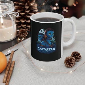 Funny Cat Movie Parody Mug: Cat Lover Gift