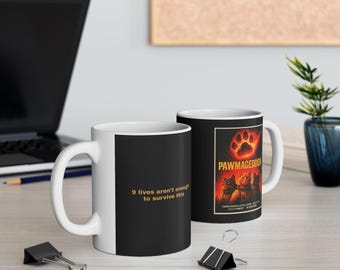 Ceramic Cat Mug: Stylish Coffee Cup for Cat Lovers