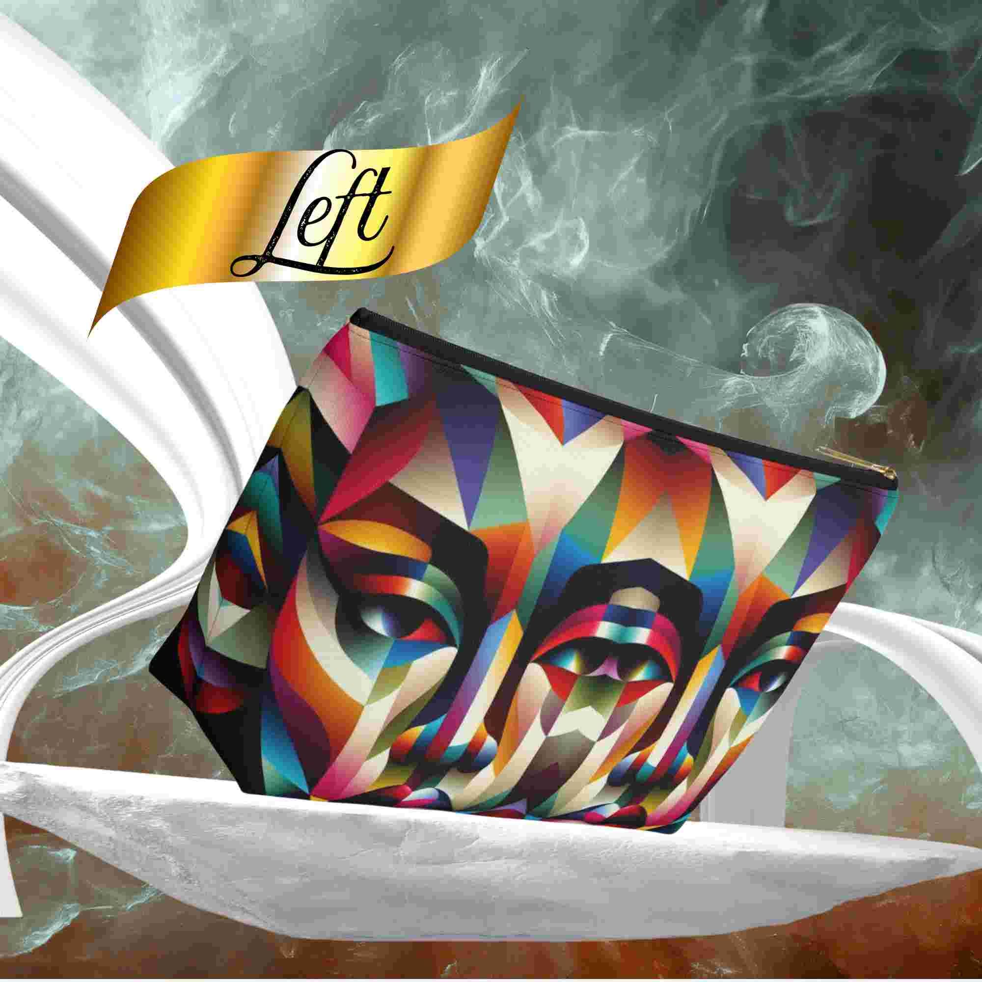 Abyss Reflections Makeup Bag Afro-art Bold Beauty Pouch - Etsy