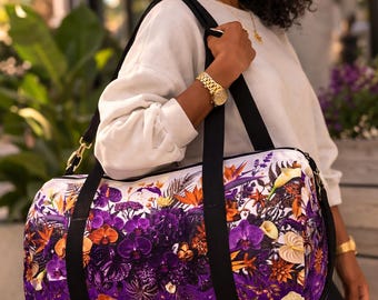 Royal Orchid Garden Duffel