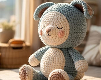 Pokemon Snorlax Amigurumi Crochet Pattern PDF, Crochet Plushies, Large Amigurumi, Pokemon Plushie, Anime Crochet Gift Idea