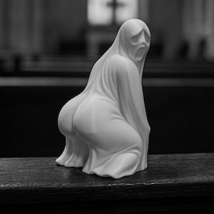 Thicc Booty Twerking Ghost | Spooky Booty Halloween Décor | Customizable Colors & Glow in the Dark