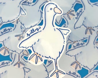 Silly Goose - Vinyl Handcut Sticker