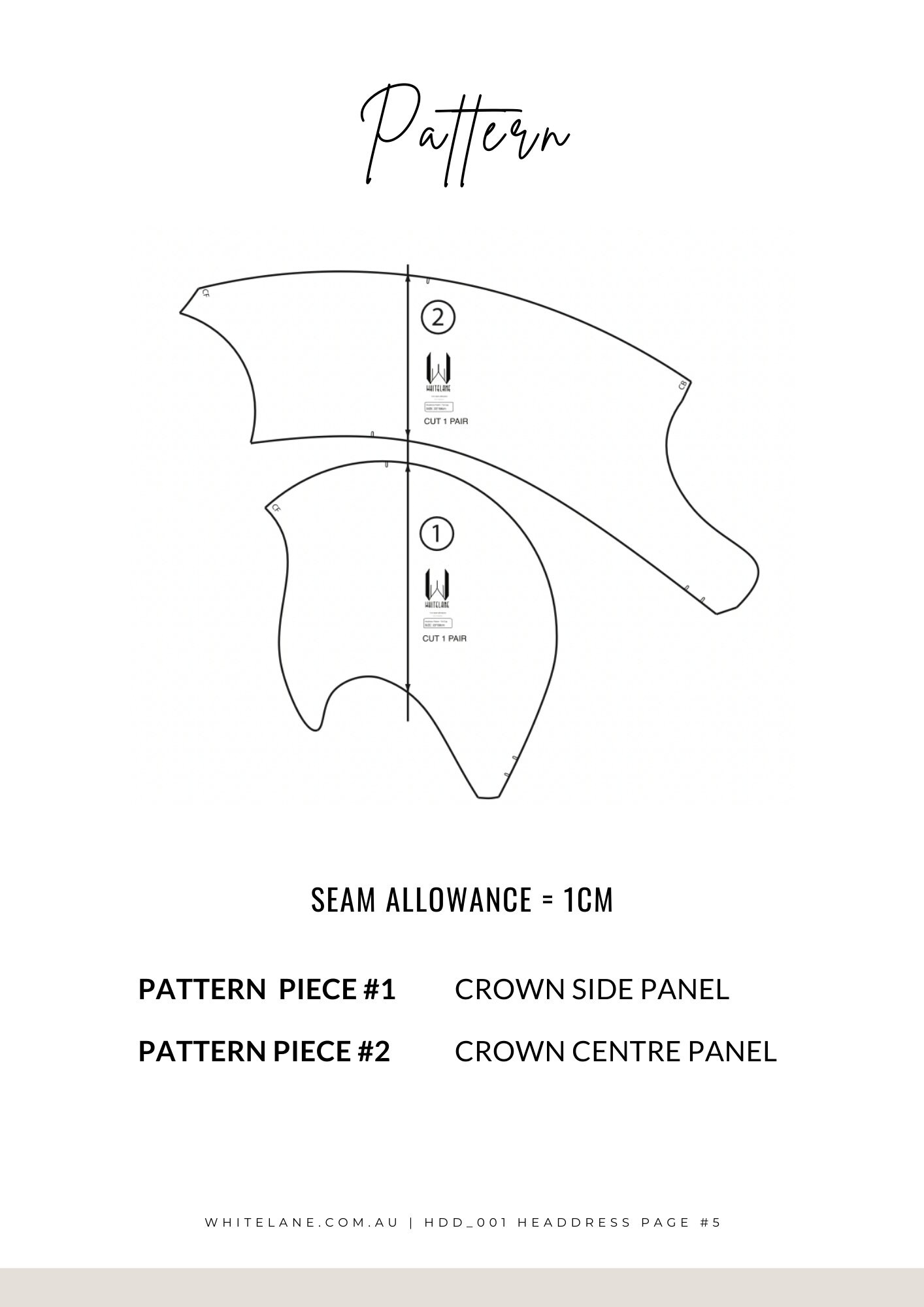 Head Ress Pattern Showgirl Headdress Pattern - Etsy