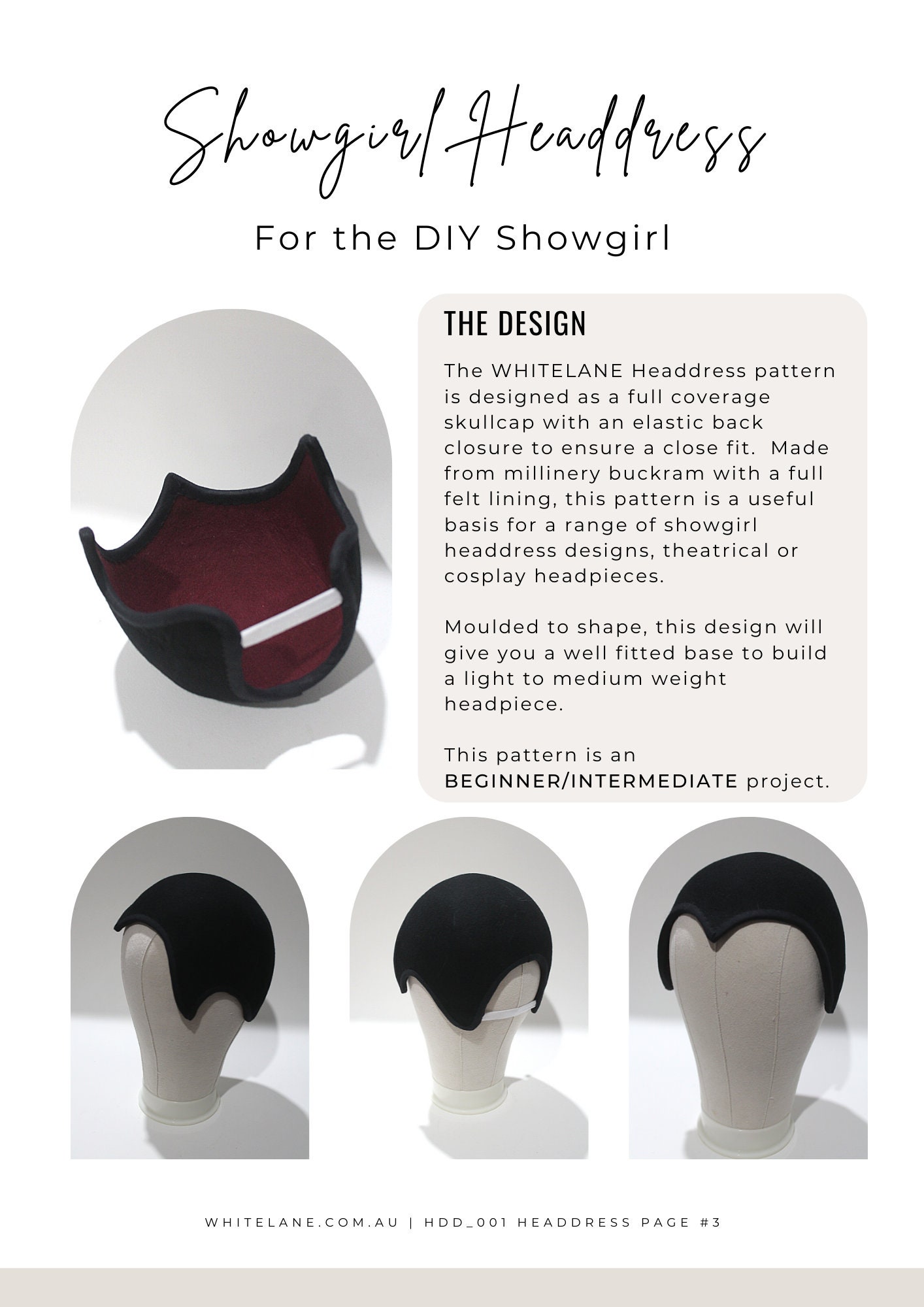 Head Ress Pattern Showgirl Headdress Pattern - Etsy